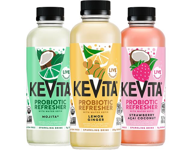 Sparkling Probiotic Drink Product Array Image