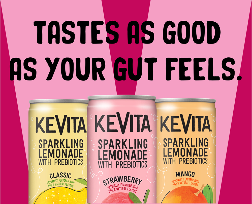 Introducing Sparkling Probiotic Lemonades