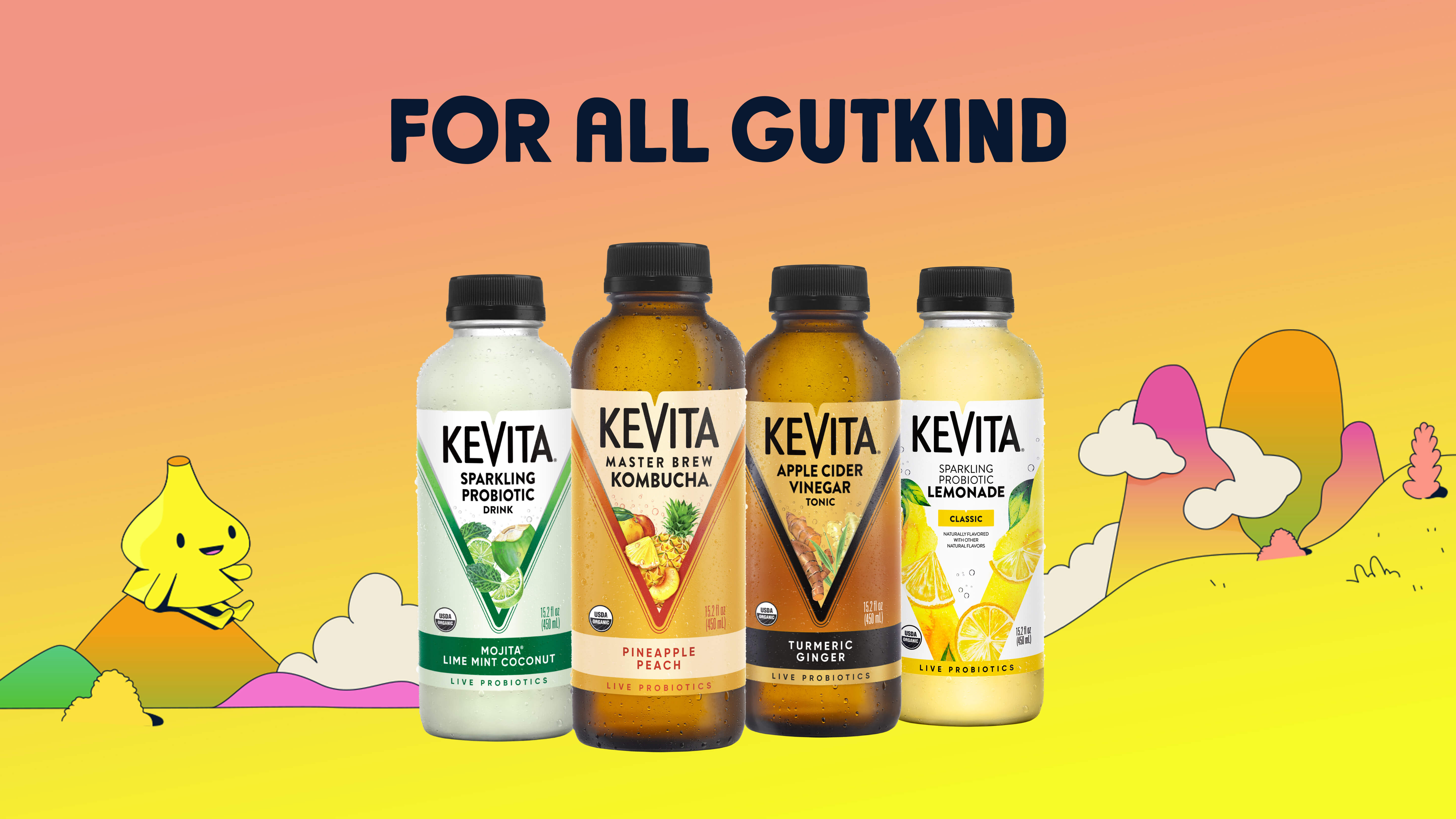 Kevita Sparkling Probiotic Drink Master Brew Kombucha