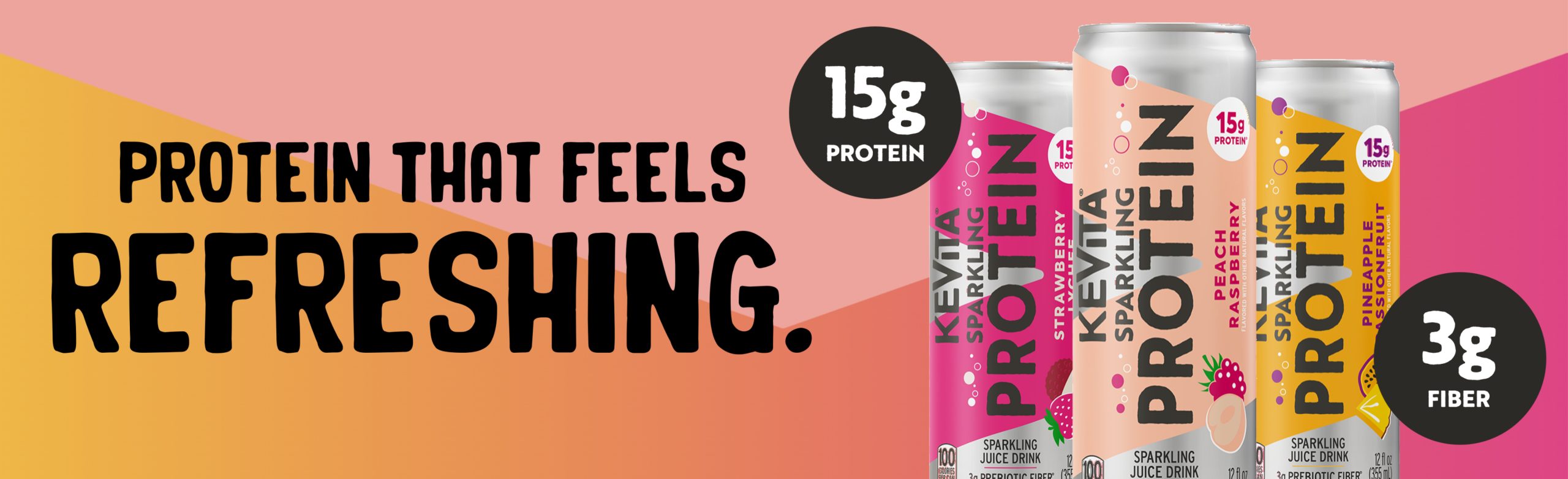 Sparkling Protein Drinks
