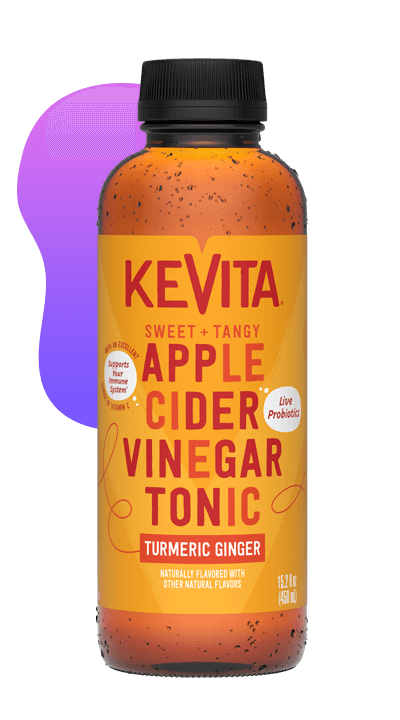 Apple Cider Vinegar Tonic Turmeric Ginger Bottle Image